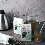Wild raspberry leaf tea