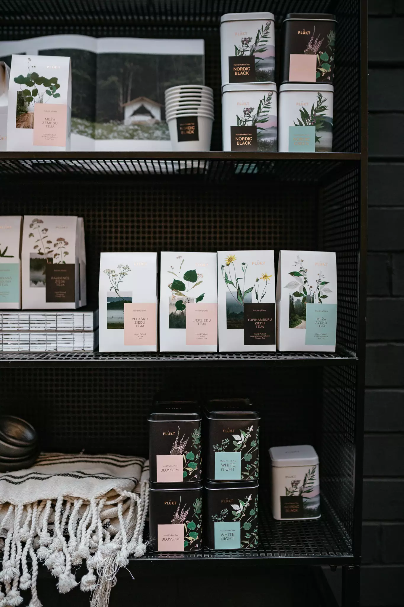 display plukttea