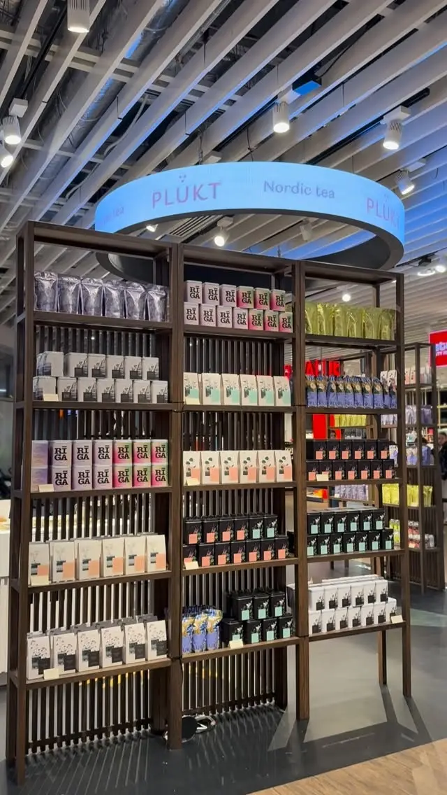 All November enjoy Nordic wilderness in RIX Riga International airport.✈️powered by @plukttea and @atudutyfreeriga 🍵We are so excited to meet you all, hear your travel stories and share a cup of wild meadow herbal tea before your flight.#plukttea #NordicTea