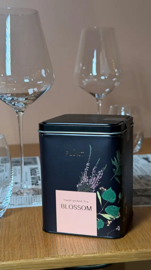 Happy News! 💚You can now find PLŪKT herbal teas at @noblewineriga on Elizabetes street, Riga.Stop by for a cup of Blossom tea, discover something new, and take home your favorite herbal teas — or try PLŪKT fireweed chocolate truffles 🌿See you there ✨#plukttea #NordicTea